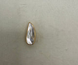 HB Horn Shaped Mother of Pearl Hat Pin