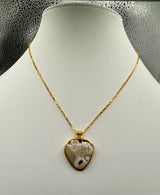 HB Black & White Shell Necklace