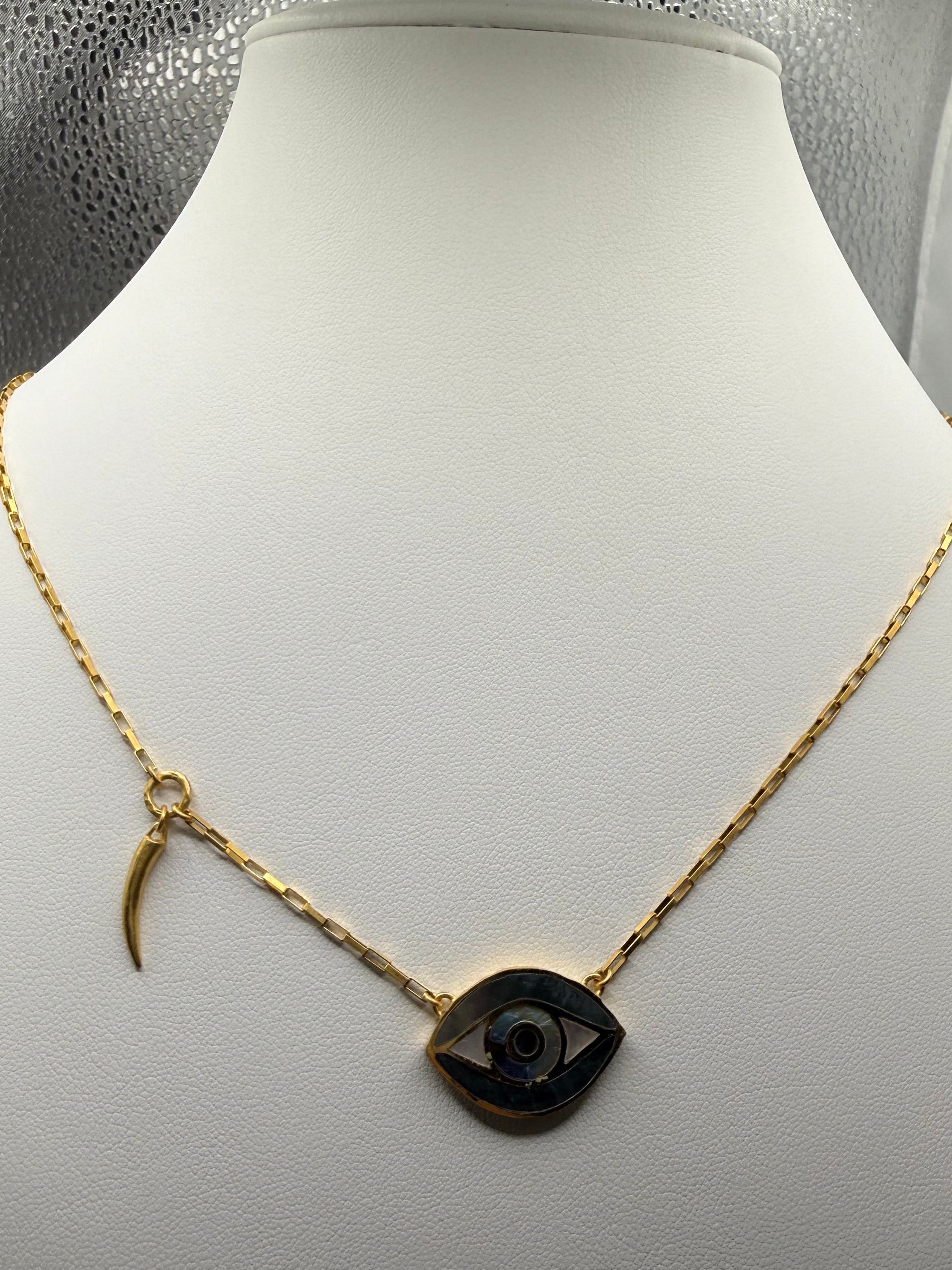HB Evil Eye Necklace