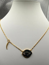 Heather Benjamin Evil Eye Necklace