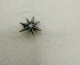 HB Starburst Hat Pin Silver - Medium