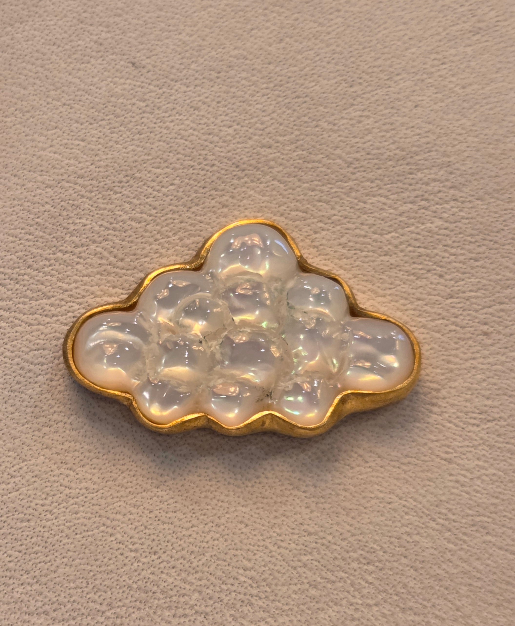 HB Mother of Pearl Cloud- Gold
