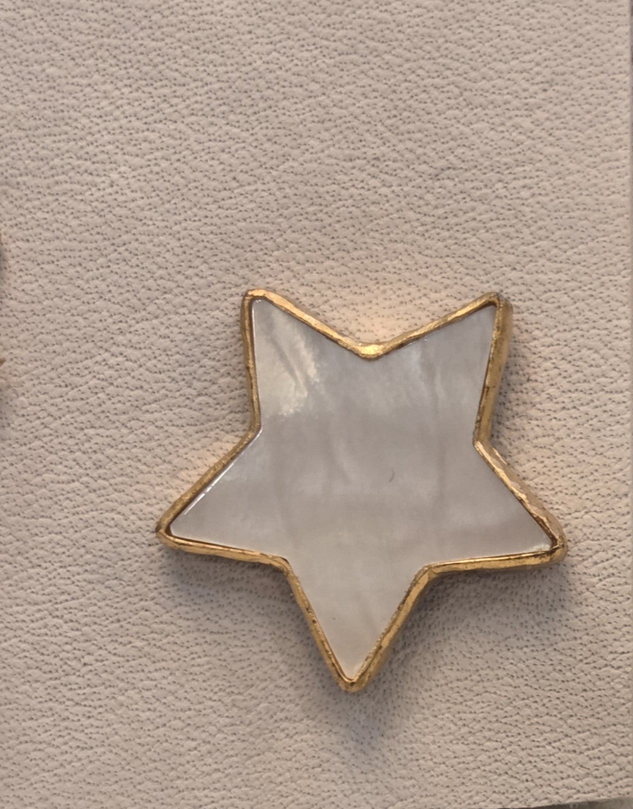 HB Mother of Pearl Star Large - gold