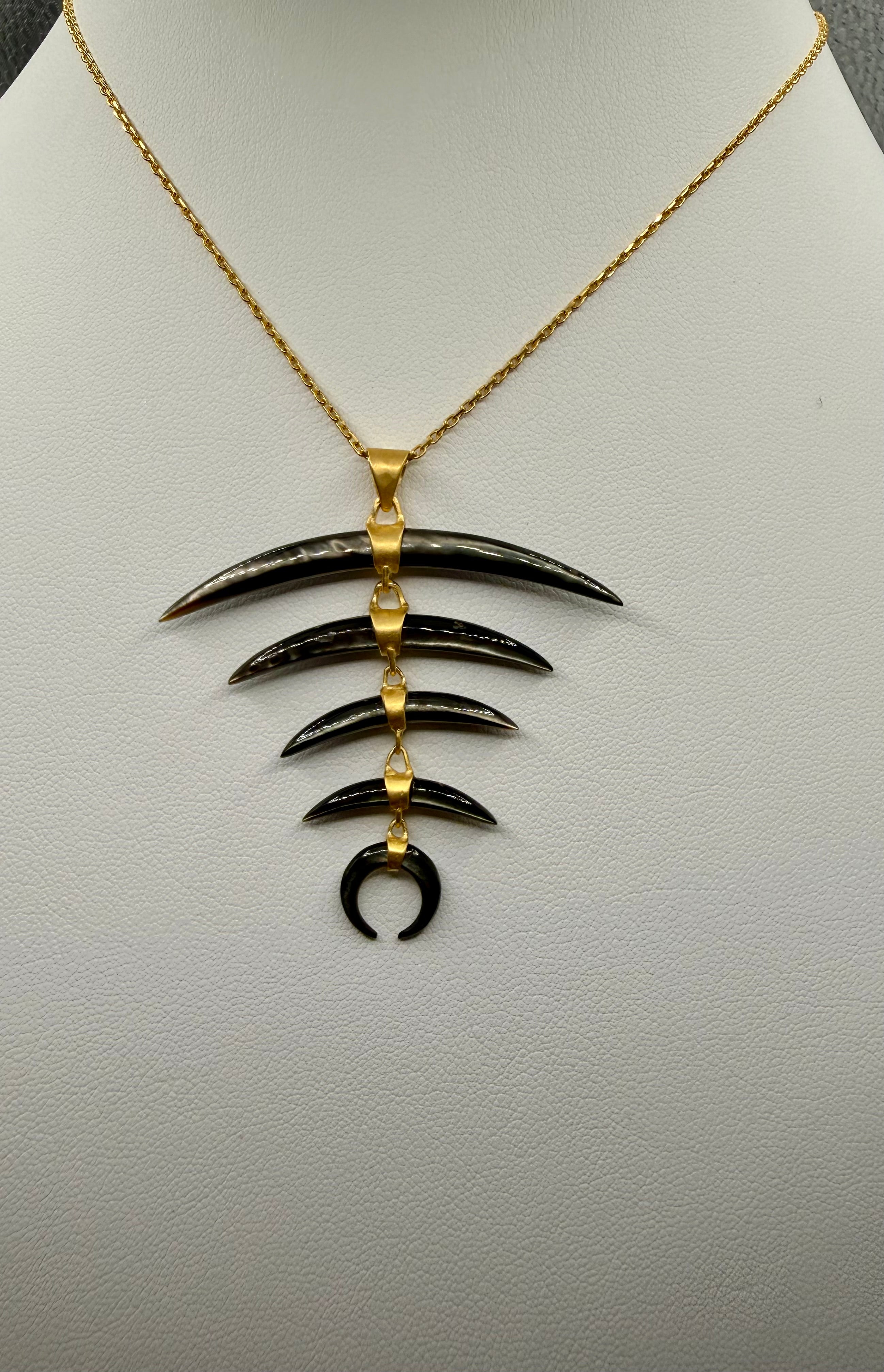 HB Tribal Lunar Necklace
