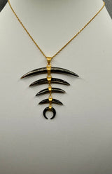 Heather Benjamin Tribal Lunar necklace