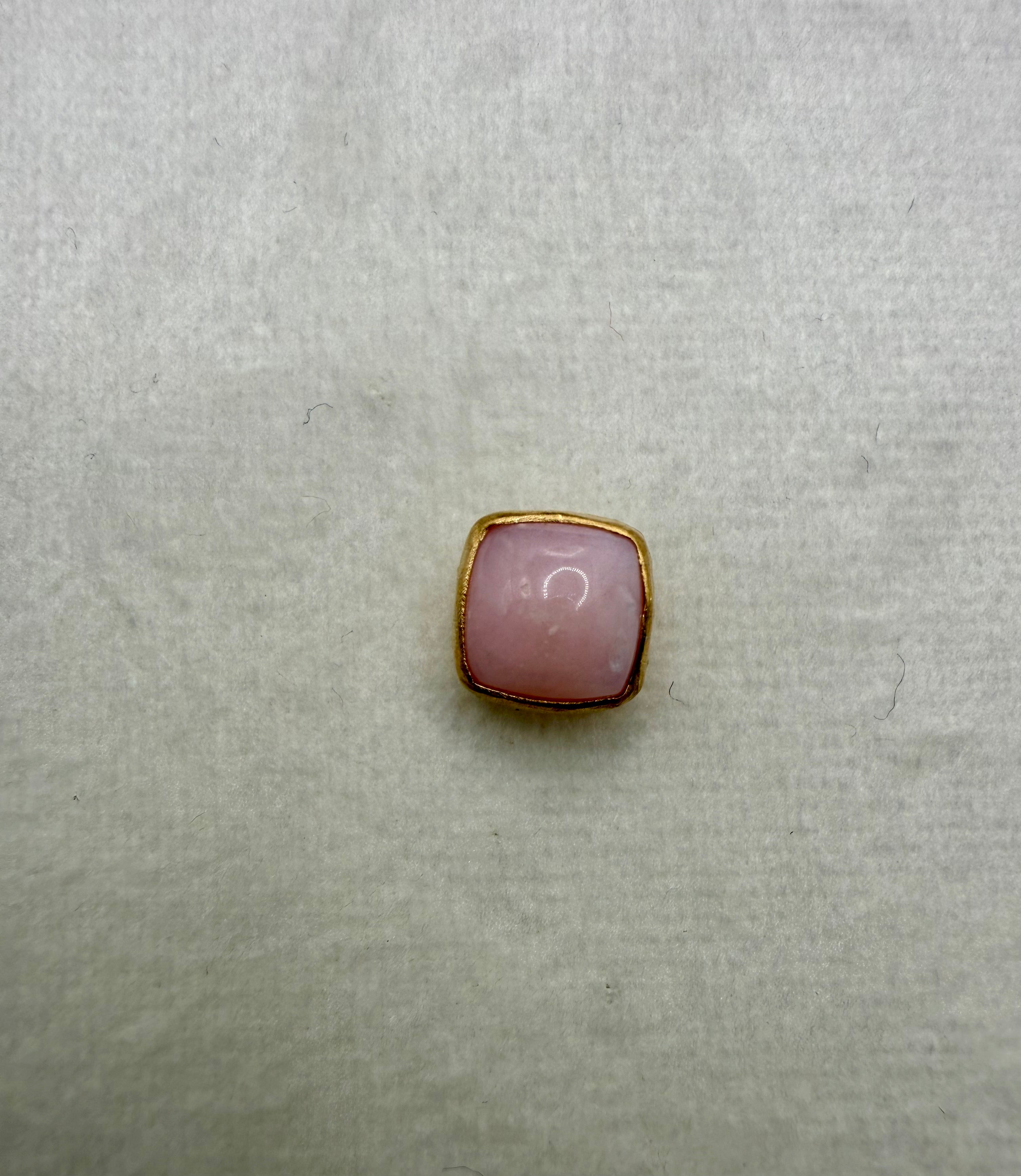 HB Pink Opal Stud Pin