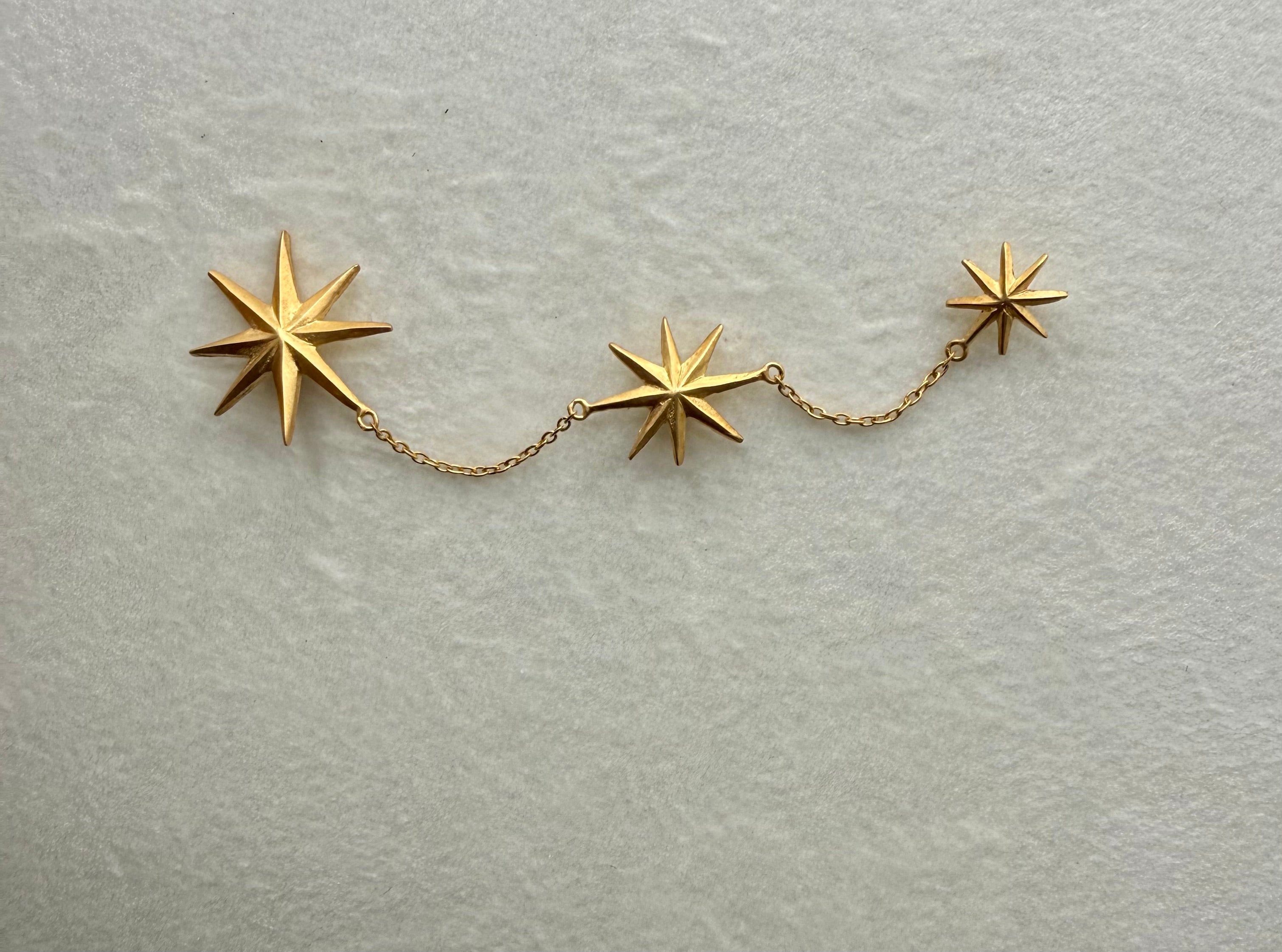 HB Triple Starburst Pin