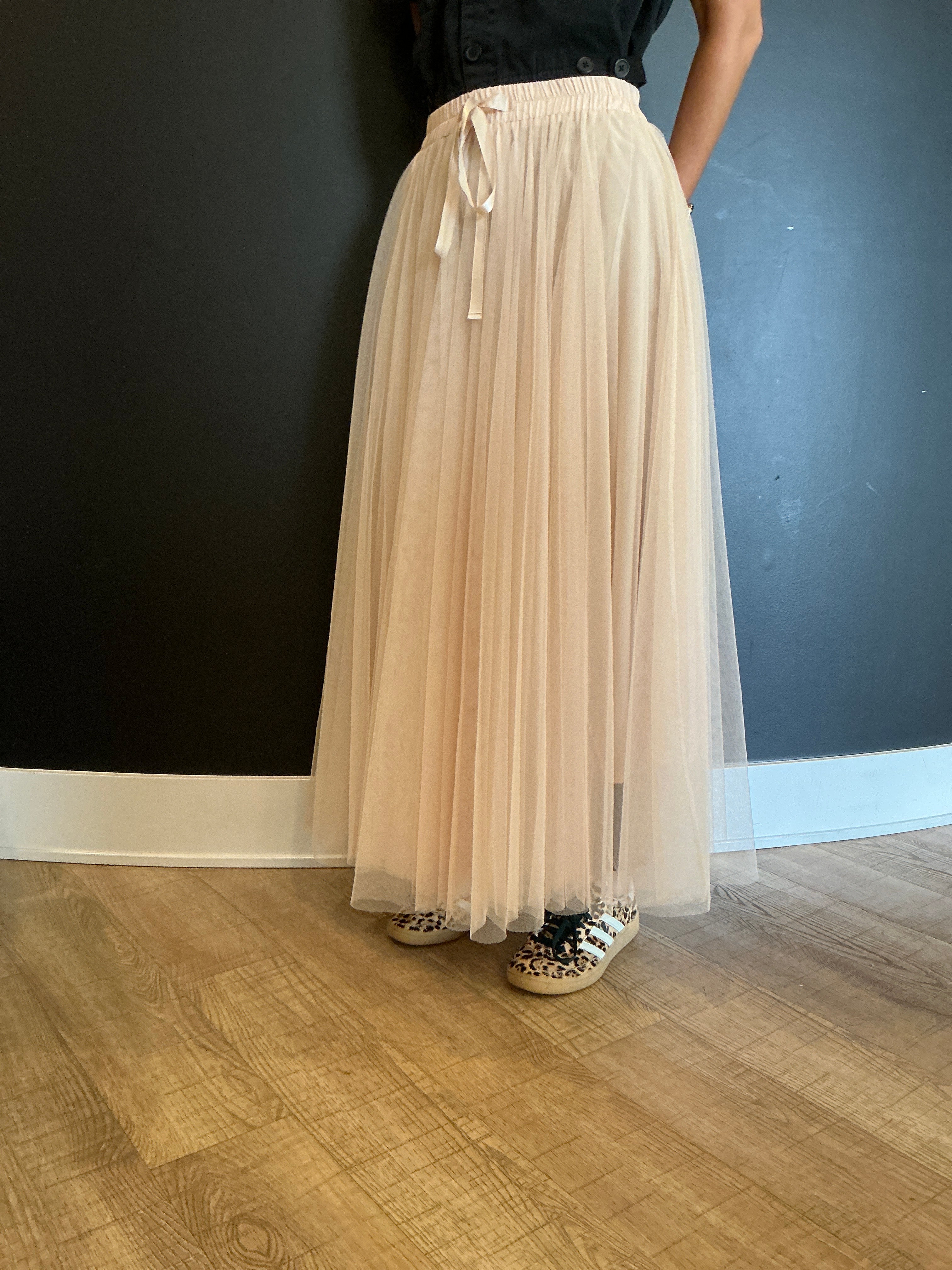 Rose Tulle Skirt
