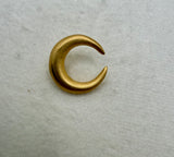 HB Crescent Moon Pin Large - Gold