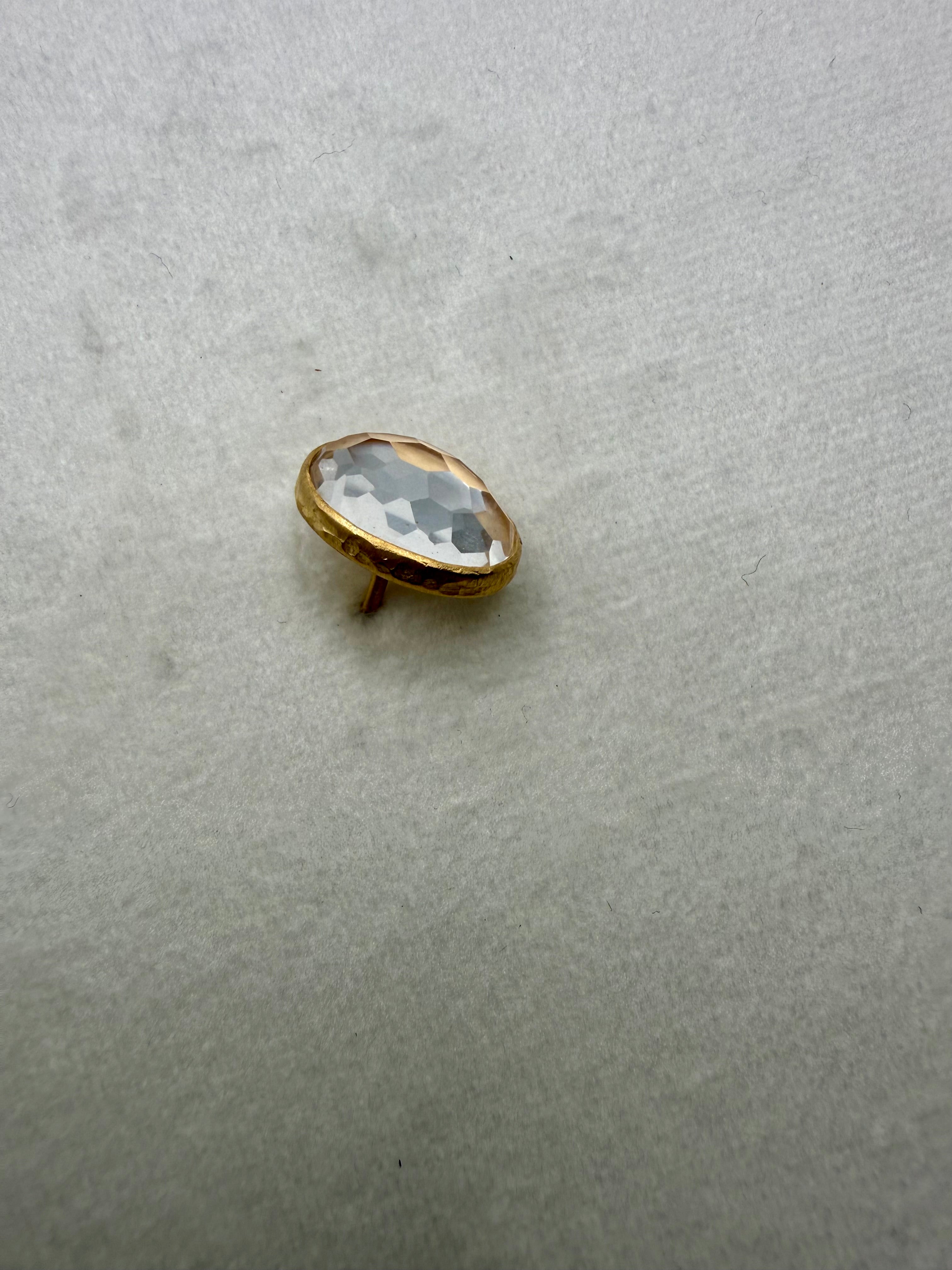 HB Clear Quartz Pin