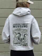 Looking Like A Mustang - Gray