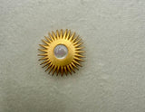 HB Mother of Pearl Sunburst - Gold Plated
