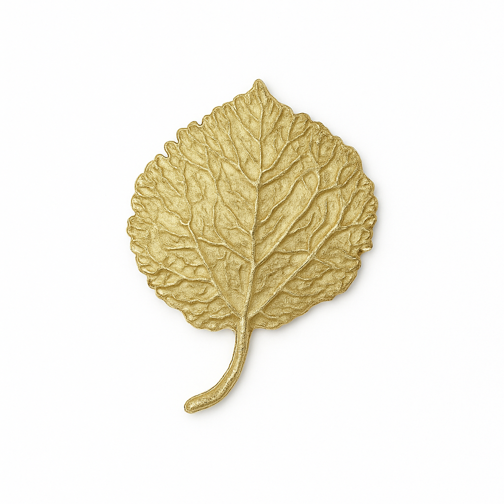 HB Aspen Leaf Hat Pin