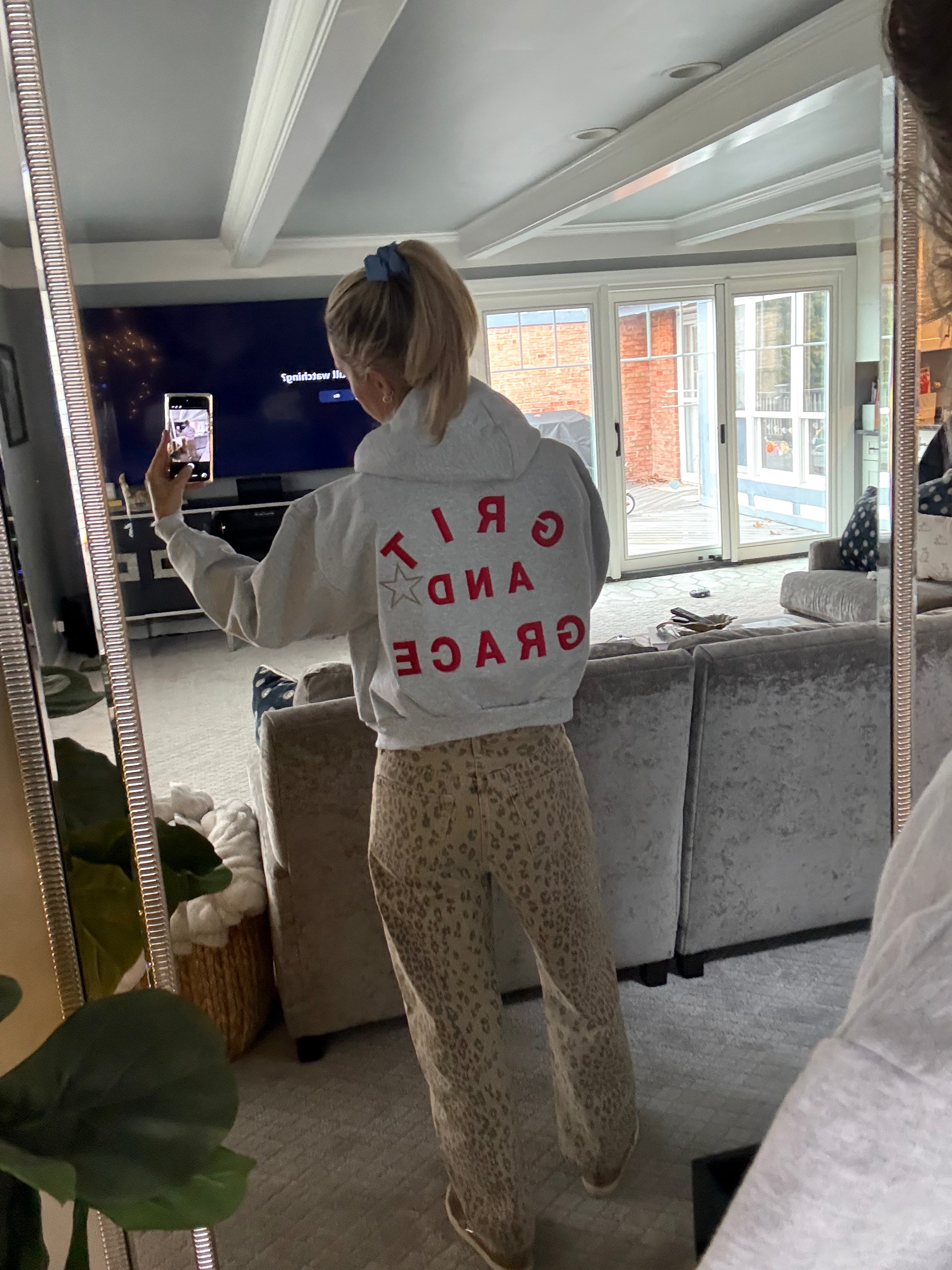 Grace + Grit Zip-up hoodie