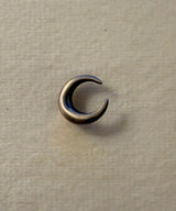 HB Crescent Moon Pin Small - Silver