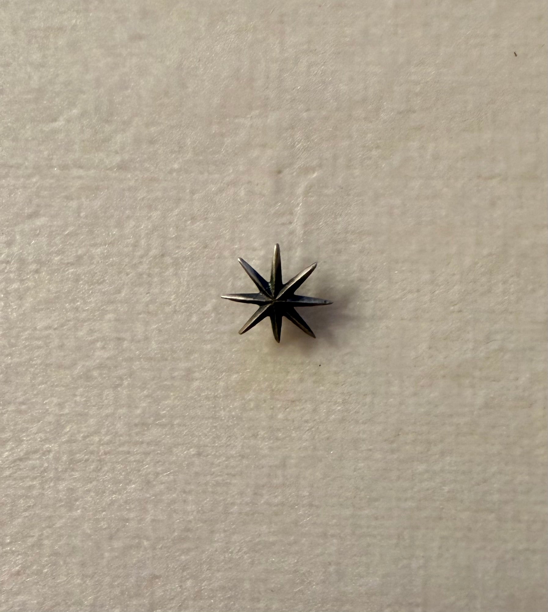 HB Starburst Pin Silver - Mini