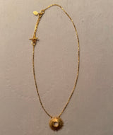 HB Sunburst Necklace Large - Gold