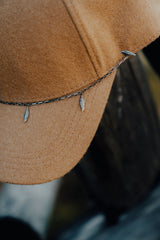 HB Feather Horizon Hat Chain