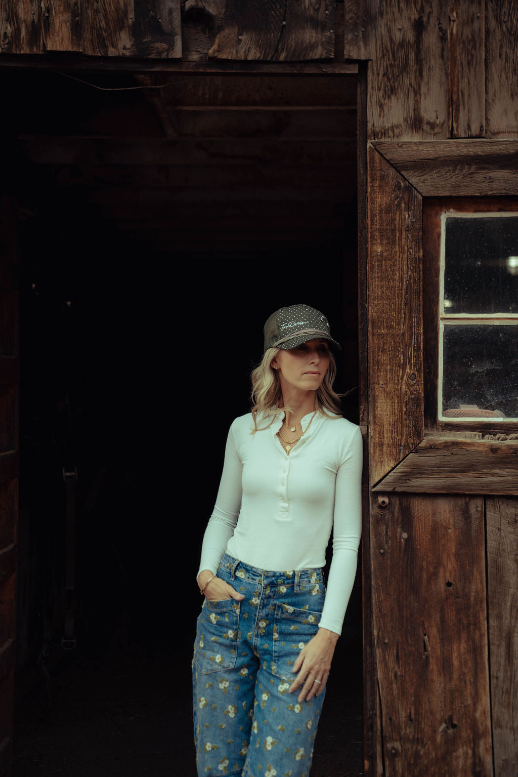 The Polka Trucker Hat