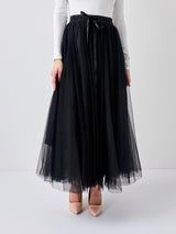 Black Tulle Skirt